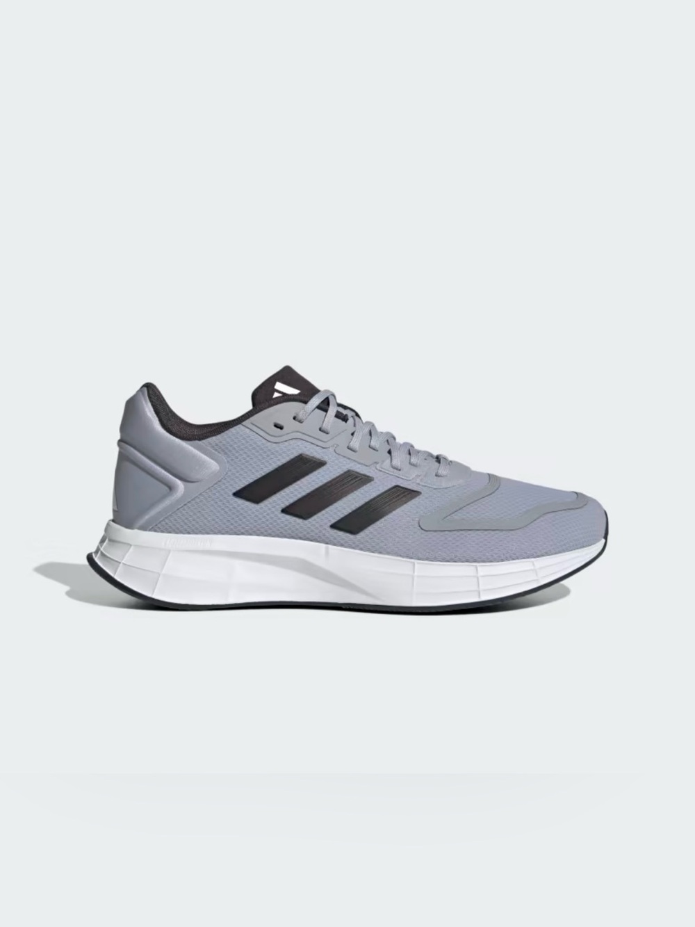 adidas Men's Light Gray and Black Running Shoes